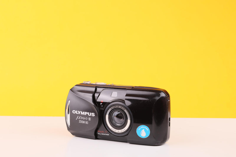Olympus Mju II Zoom 80 35mm Point And Shoot Film Camera 38–80mm