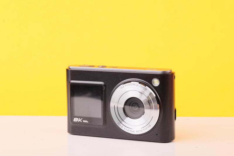 8K Ultra HD Digital Compact Camera 96MP 16X Zoom - Boxed