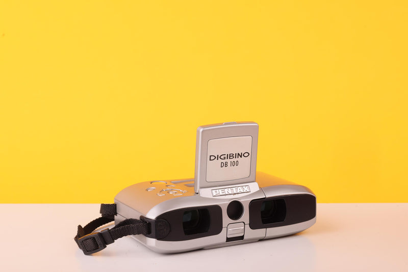 Pentax Digibino DB100 Compact Digital Camera Binoculars 0.85MP Silver