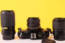Load image into Gallery viewer, Praktica BC1 Electronic 35mm SLR Film Camera &amp; Lens Kit - boxed
