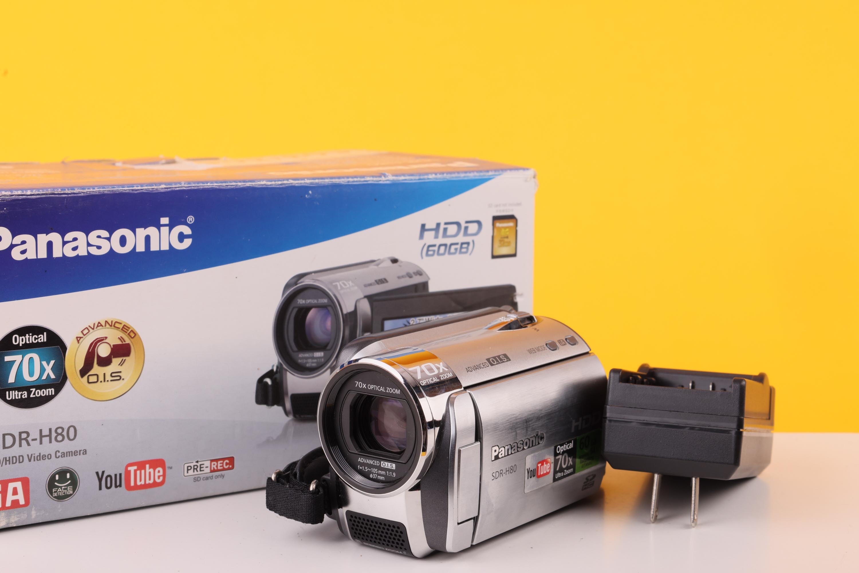 Panasonic SDR-H80 HDD Compact Camcorder 70x Optical Zoom 60GB