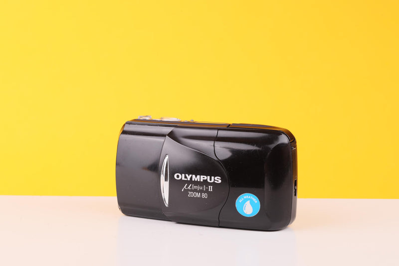 Olympus Mju II Zoom 80 35mm Point And Shoot Film Camera 38–80mm