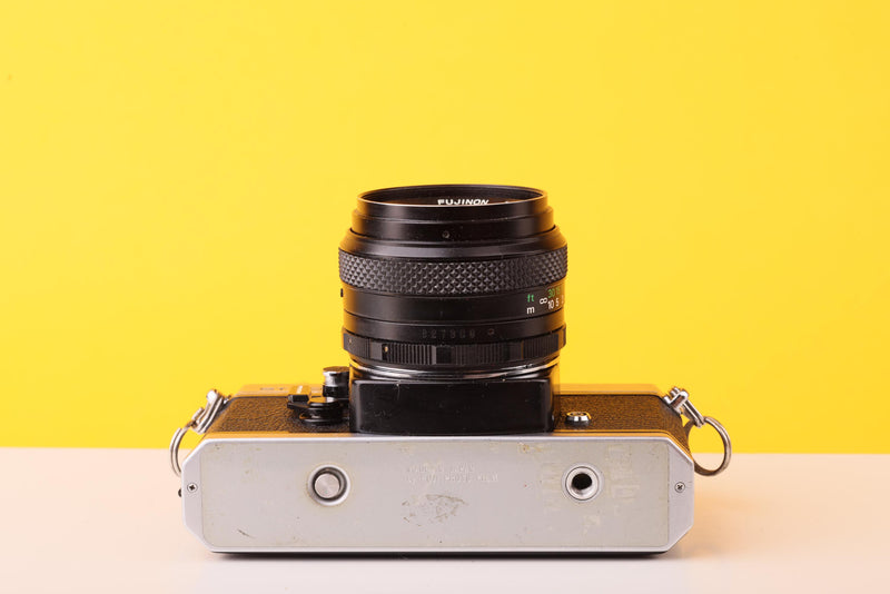Fujica ST605 35mm SLR Film Camera with Fujinon 55mm f/2.2 Lens
