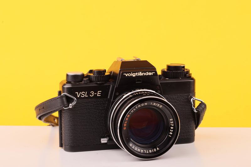 Voigtlander VSL 3-E 35mm SLR Film Camera with Color-Ultron 50mm f/1.8 Lens