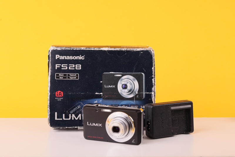 Panasonic Lumix DMC-FS28 14.1MP Digital Compact Camera – Boxed