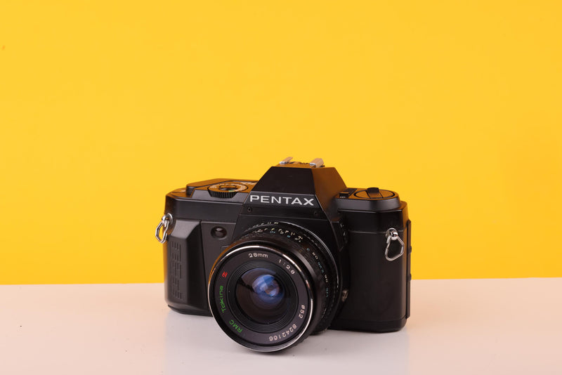 Pentax P30N 35mm SLR Film Camera with RMC Tokina 28mm f/2.8 Lens