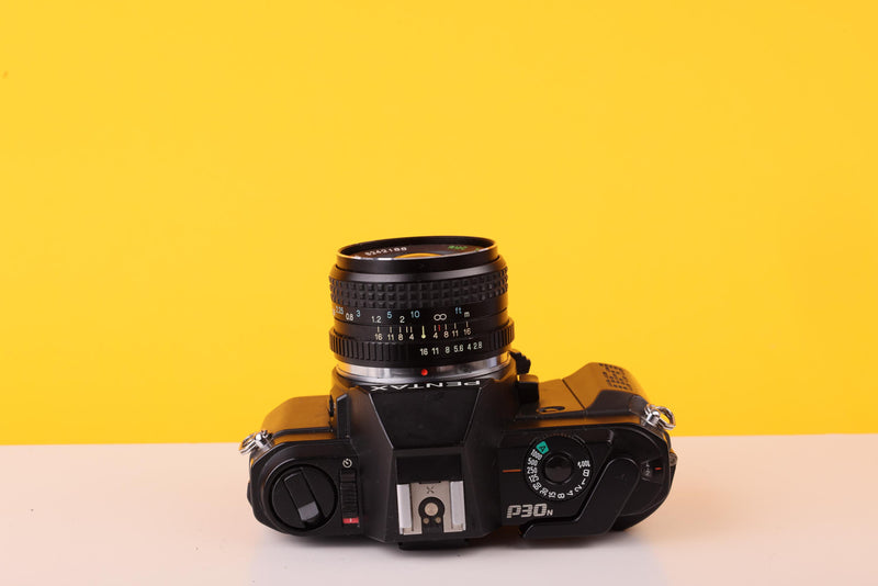 Pentax P30N 35mm SLR Film Camera with RMC Tokina 28mm f/2.8 Lens
