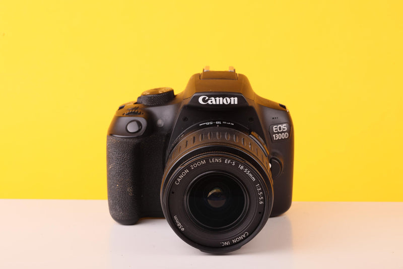 Canon EOS 1300D DSLR Camera with EF-S 18-55mm Lens