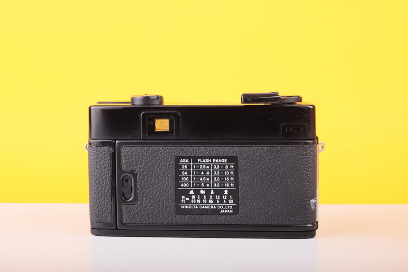 Minolta Hi-Matic AF 35mm Point And Shoot Film Camera with 38mm f/2.8