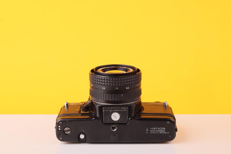 Praktica BC1 Electronic 35mm SLR Film Camera with Pentacon Prakticar 50mm f/1.8 MC Lens