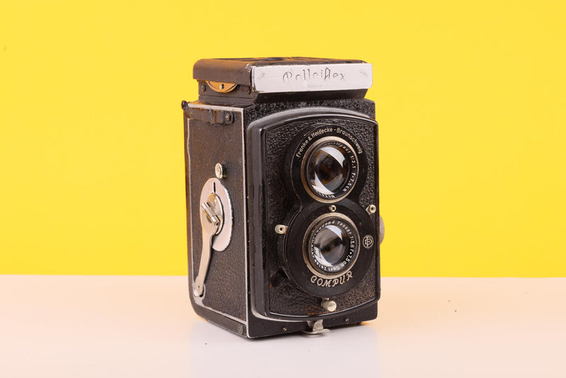 Rolleiflex Old Standard Model 621 120 film camera with Carl Zeiss Jena Tessar 75mm f/3.8