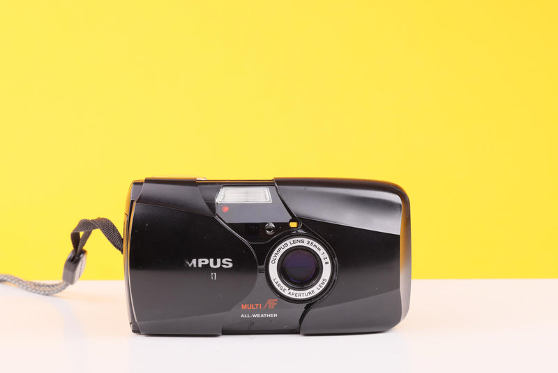 Olympus Mju II 35mm f/2.8 All-Weather Point And Shoot 35mm Film Camera