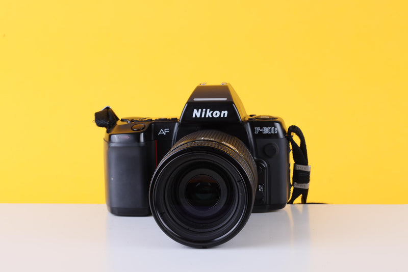 Nikon AF F801 35mm SLR Film Camera with AF Nikkor 70-210mm F/4-5.6 Lens