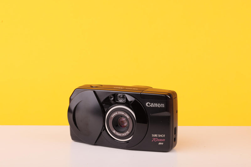 Canon Sure Shot 70 Zoom 35mm Film Point And Shoot Camera - Boxed