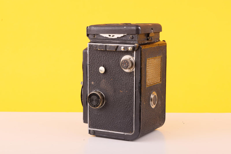 Rolleiflex Old Standard Model 621 120 film camera with Carl Zeiss Jena Tessar 75mm f/3.8