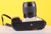 Load image into Gallery viewer, Nikon F50 35mm SLR Film Camera with Nikon AF Nikkor 35–80mm Zoom Lens
