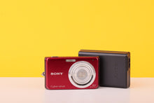 Load image into Gallery viewer, Sony Cyber-shot DSC-W180 10.1MP Digital Compact Camera Red with 3x Optical Zoom

