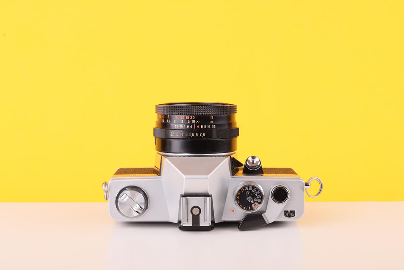Praktica LTL3 35mm Film Camera With Carl Zeiss Jena DDR 50mm f/2.8 Lens