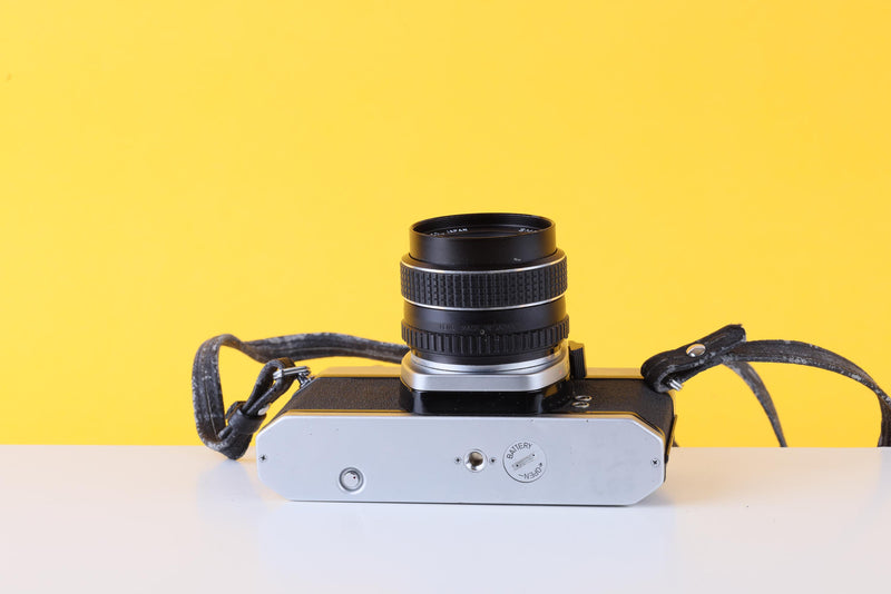 Asahi Pentax SP1000 35mmSLR Film Camera with SMC Takumar 55mm f/2 Lens