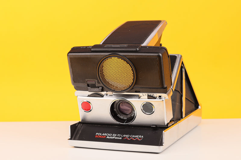Polaroid SX-70 Land Camera Sonar Autofocus Instant Film Camera