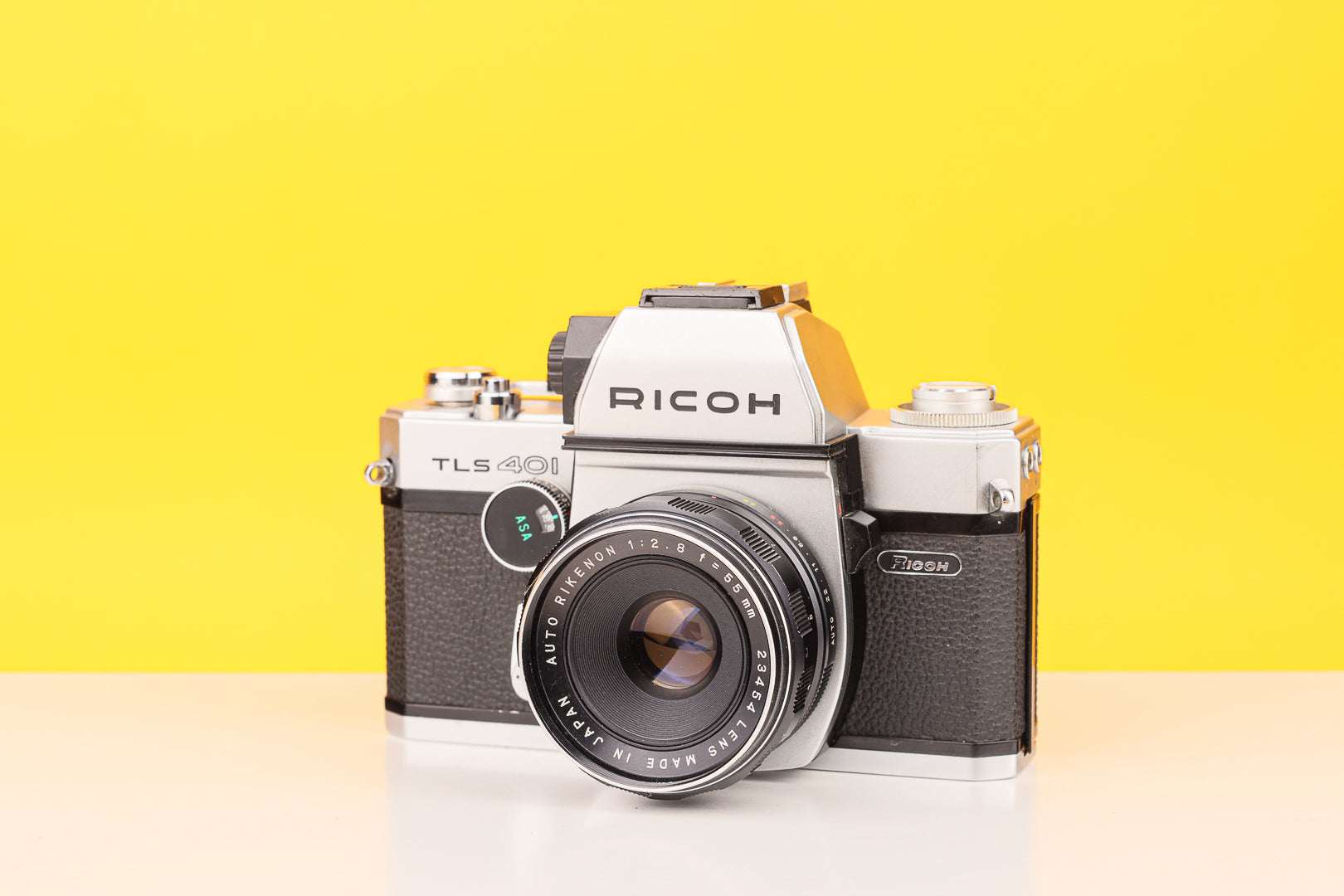 Ricoh TLS 401 35mm Film Camera with Auto Rikenon 55mm f2.8 Lens