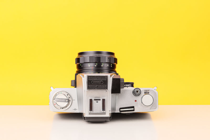 Ricoh TLS 401 35mm Film Camera with Auto Rikenon 55mm f2.8 Lens