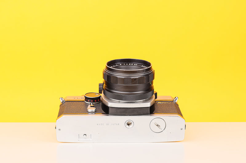 Ricoh TLS 401 35mm Film Camera with Auto Rikenon 55mm f2.8 Lens