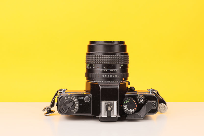 Praktica BMS 35mm Film Camera with Pentacon 50mm f1.8 lens
