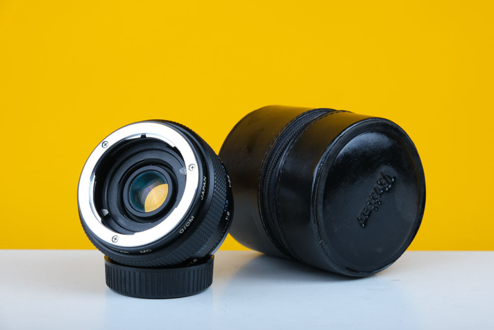 Vivitar x2 Macro Focusing Case Telephoto Lens with Case For Olympus