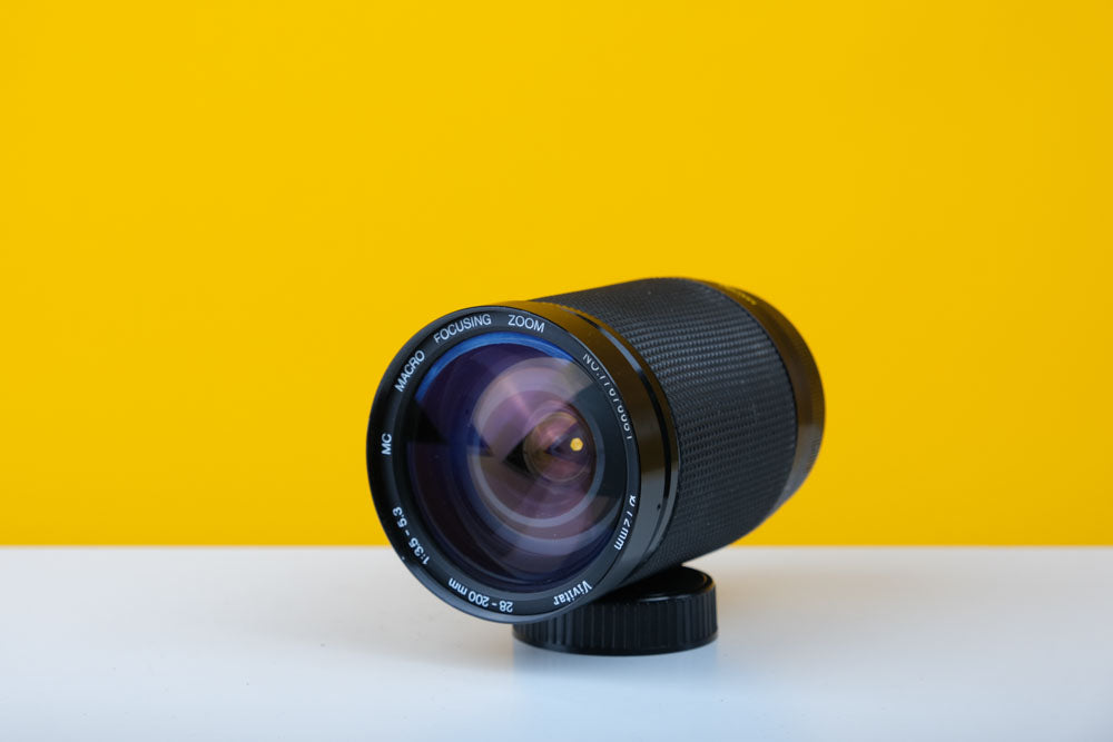 Vivitar 28-200mm f/3.5 - 5.3 Macro Focusing Zoom Lens PK Pentax Mount