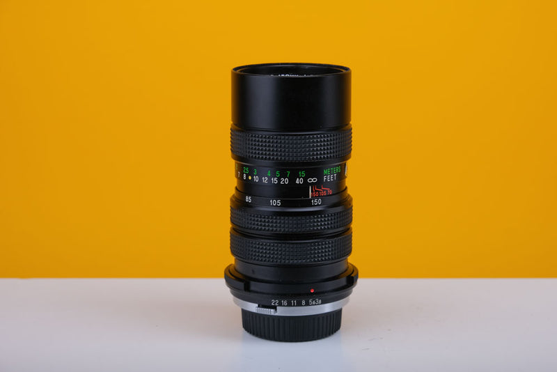 Vivitar 70 - 150mm f3.8 Close Focusing Auto Zoom Lens