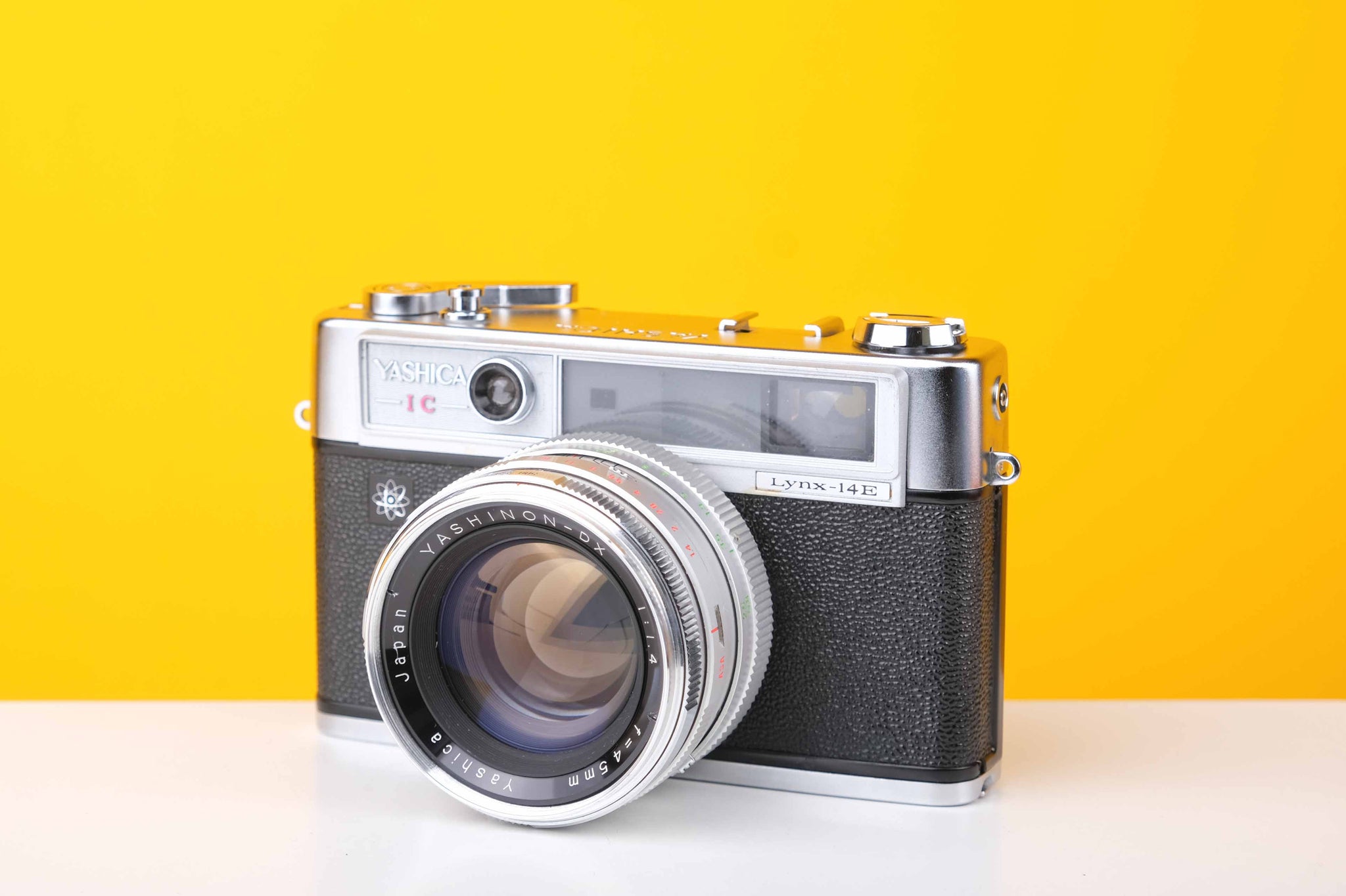 Electro 35 Yashica Lynx 14 45mm F1 Lens Yashica Lynx 14 Battery My