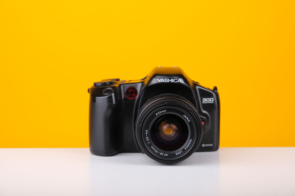 Yashica 300 Auto Focus 35mm Film Camera with 28 - 70mm f/3.5 - 4.5 Lens
