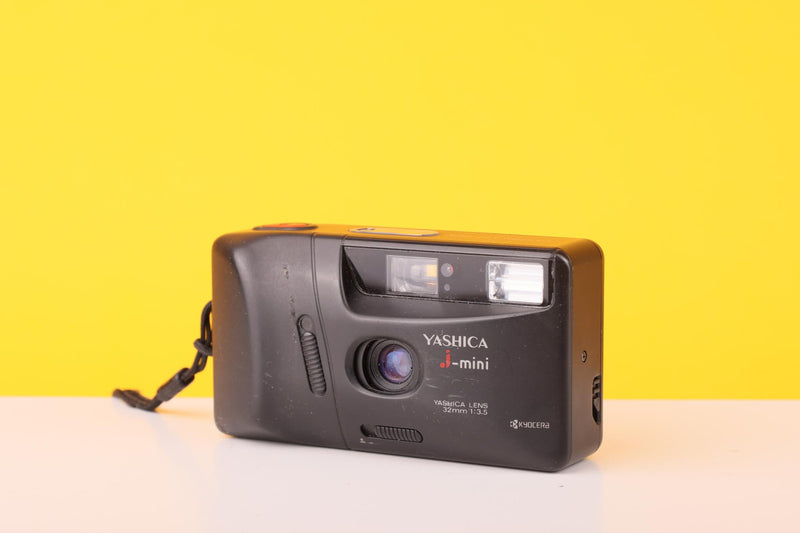 Yashica J-Mini Date 35mm Point and Shoot Film Camera