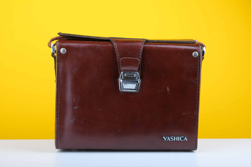 Yashica Brown Leather Camera Bag