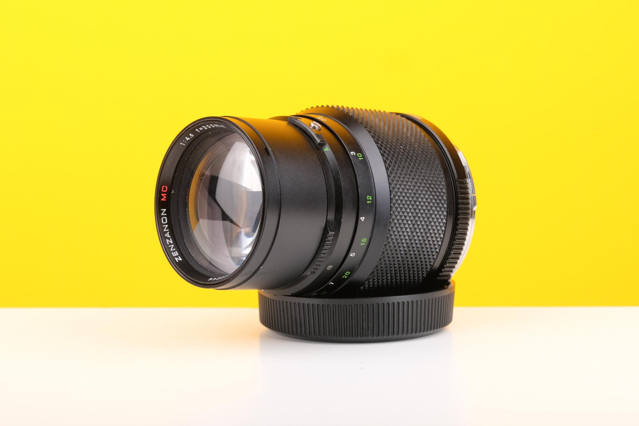 ゼンザブロニカ ZENZANON MC 200mm F4.5 ETR Excellent5+】Zenza Bronika Zenzanon MC 200mm F4.5 MF ETRS AE