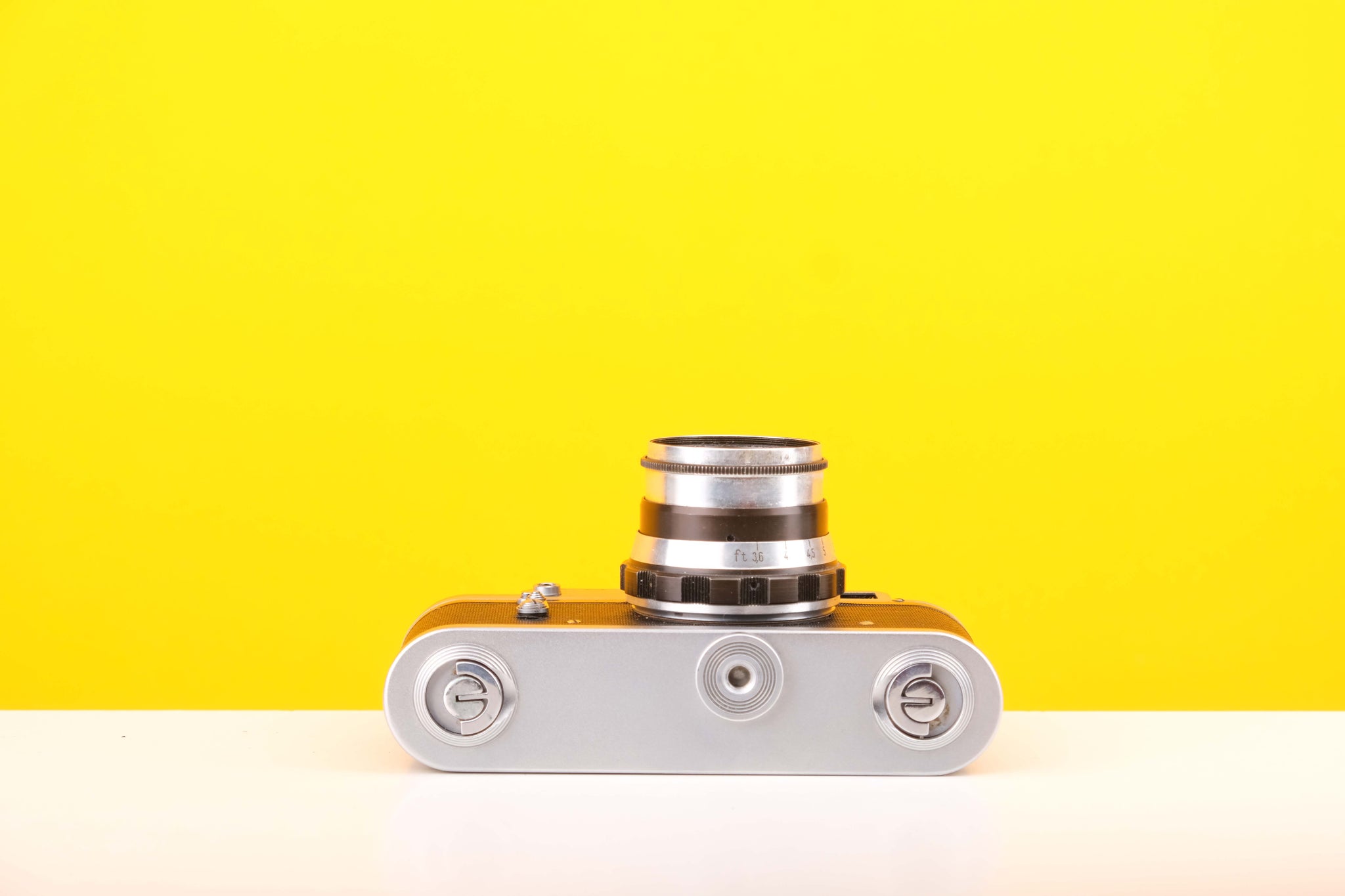 Zorki 4 35mm Rangefinder Film Camera with N61 52mm f2.8 Lens Vintage