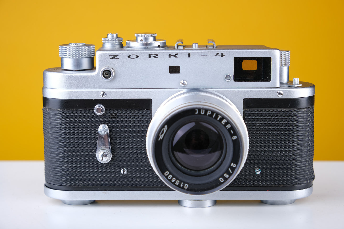 Zorki 4 35mm Rangefinder Film Camera with Jupiter 8 50mm f2 Lens