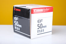 Load image into Gallery viewer, Canon EF 50mm f1.8 II Lens Boxed

