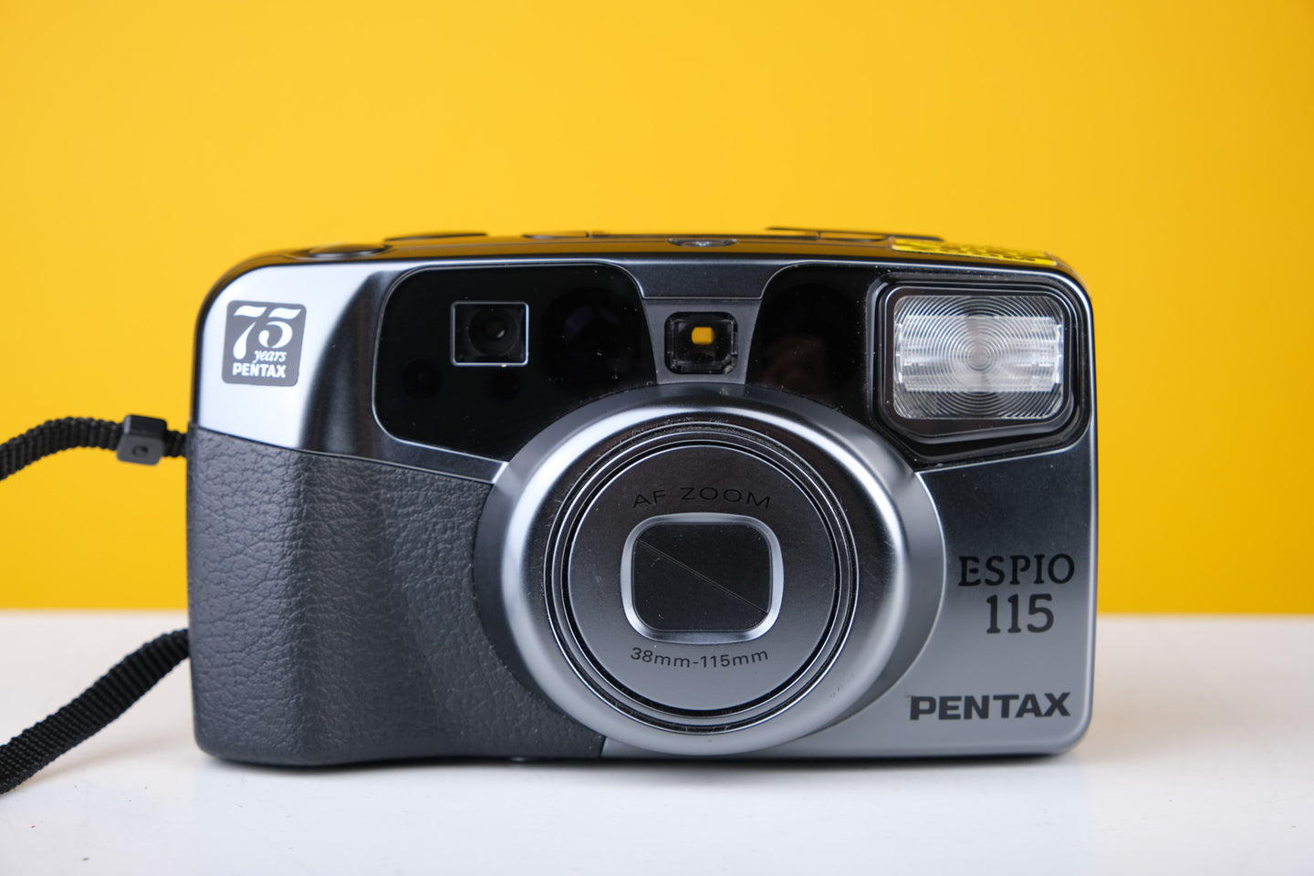 Pentax Espio 115 Limited Edition 75 Year Anniversary 35mm Point and Shoot Camera with Gucci Bag