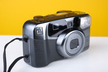 Load image into Gallery viewer, Pentax Espio 115 Limited Edition 75 Year Anniversary 35mm Point and Shoot Camera with Gucci Bag
