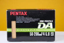 Load image into Gallery viewer, Pentax SMC DA ED 50-200mm f4-5.6 Boxed Lens
