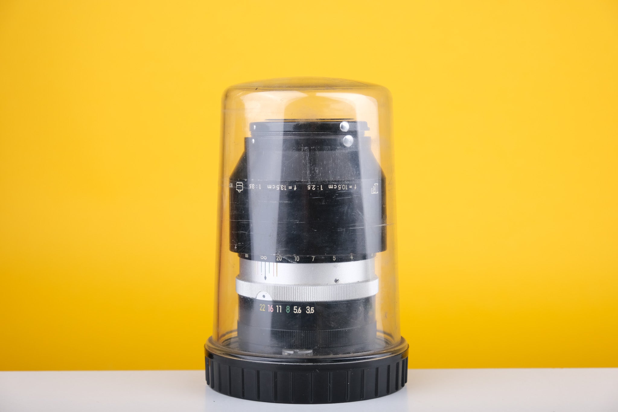 Nikon Nikkor-Q Nippon Kogaku 135mm f3.5 Lens Boxed – Vintage