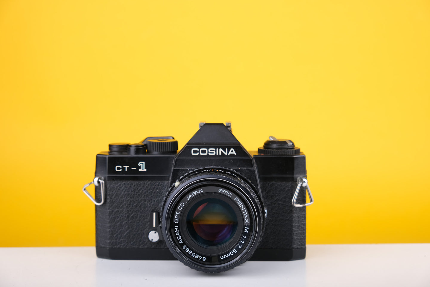 Cosina CT-1 35mm SLR Film Camera with Pentax 50mm f1.7 Lens