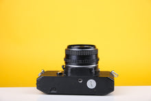 Load image into Gallery viewer, Cosina CT-1 35mm SLR Film Camera with Pentax 50mm f1.7 Lens

