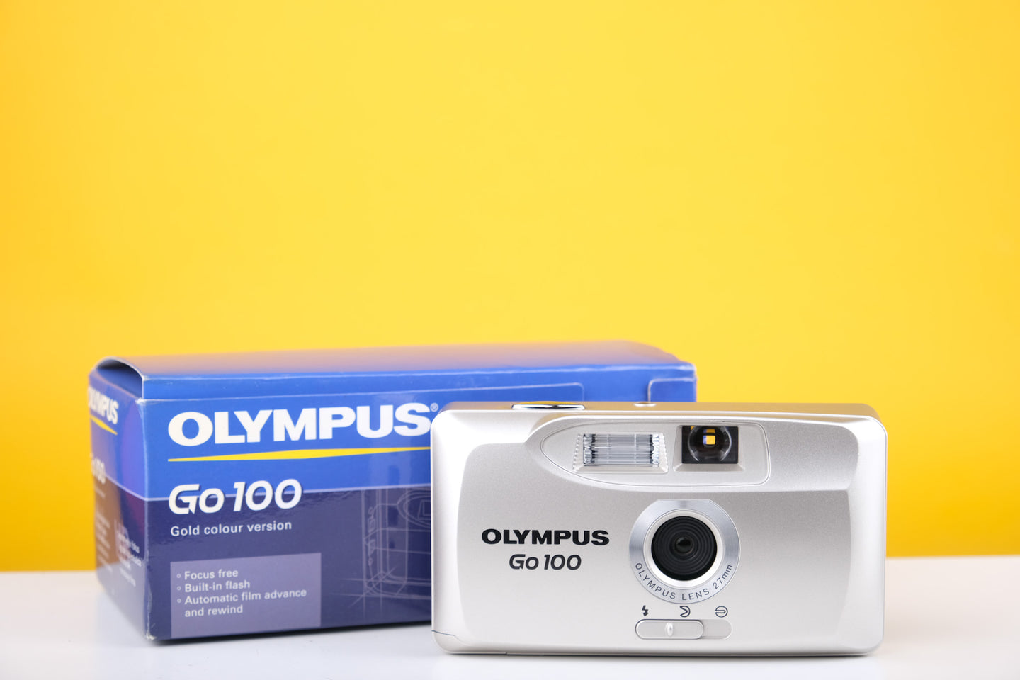Olympus Go 100 35mm Point and Shoot Boxed