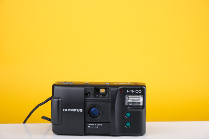 Olympus AM-100 35mm Point and Shoot Film Camera