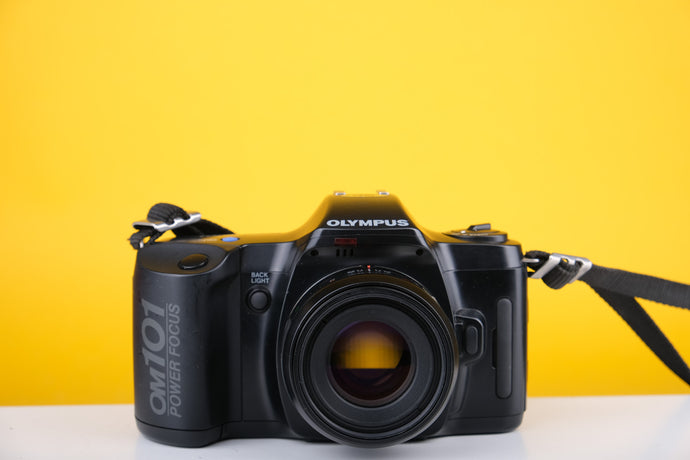 Olympus OM101 35mm SLR Film Camera with 50mm f1.8