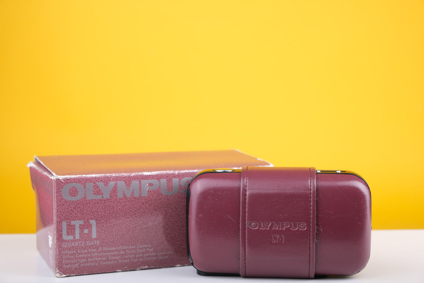 Olympus LT-1 Burgundy 35mm Point and Shoot Film Camera