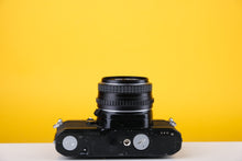 Load image into Gallery viewer, Pentax MV 1 35mm SLR Film Camera With Pentax 50mm f/2 Lens
